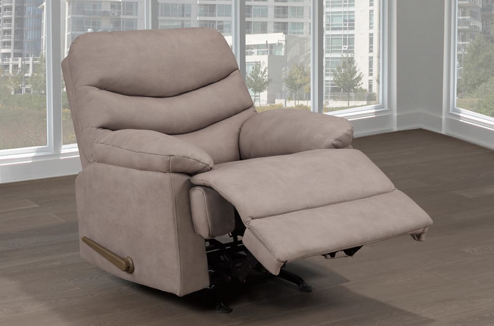 Mocha Comfortable Rocker Recliner Chair with 360 Degree Swivel – Canada