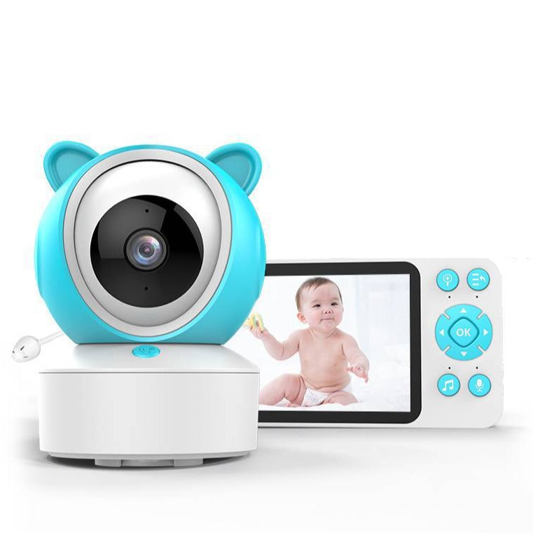 LivionixTech™ Dual-Use Baby Monitor with 5" Screen & 1080P Camera – Temperature Detection, Long-Range, Smartphone Support
