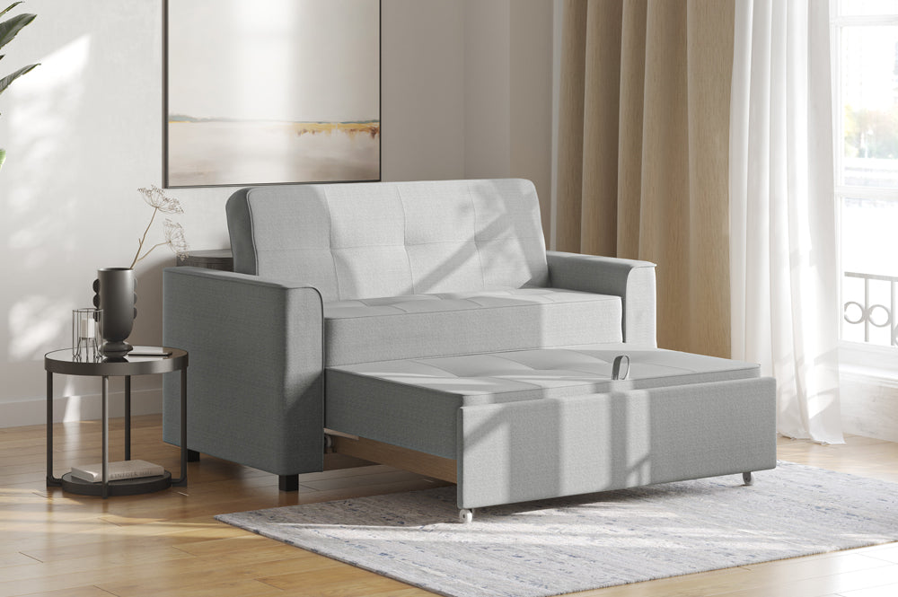 Small space sofa bed with deep cushioning – affordable sofa set