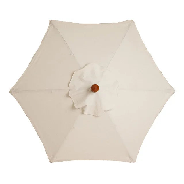 LivionixTech™ Replacement Patio Umbrella Canopy – Waterproof Polyester 6/8 Rib Sunshade Cover for Outdoor Use