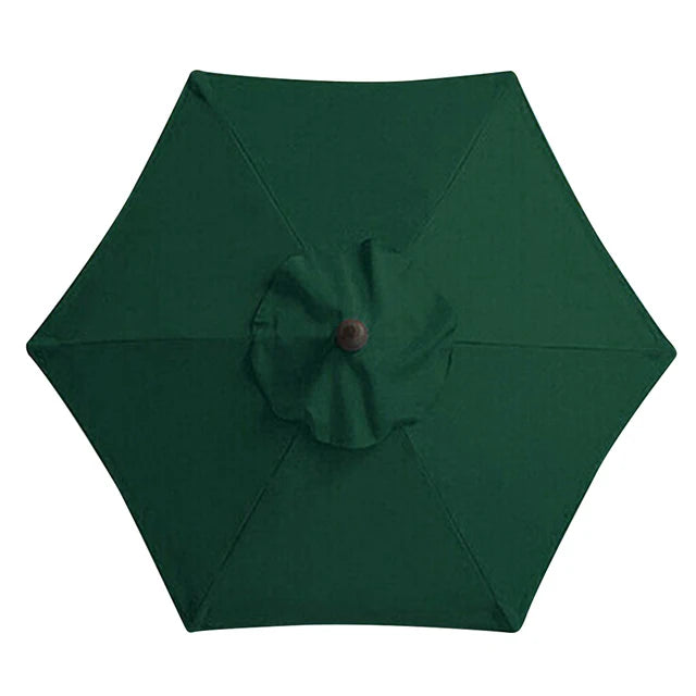 LivionixTech™ Replacement Patio Umbrella Canopy – Waterproof Polyester 6/8 Rib Sunshade Cover for Outdoor Use