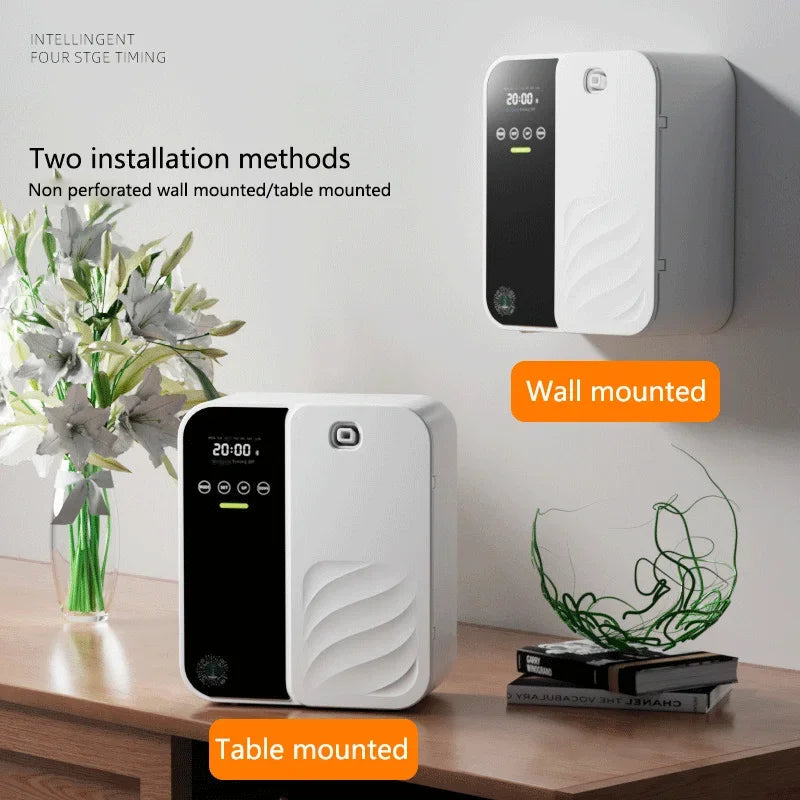 LivionixTech™ 1000m³ Wall-Mounted Scent Diffuser – Bluetooth Essential Oil Aroma Machine for Home, Hotel & Office