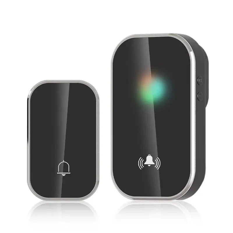 LivionixTech™ Wireless Smart Doorbell – 36 Ringtones, Long-Range (300M), LED Indicator, Battery-Free Chime Kit