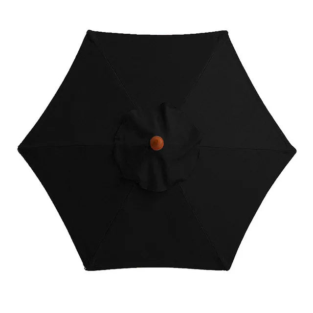 LivionixTech™ Replacement Patio Umbrella Canopy – Waterproof Polyester 6/8 Rib Sunshade Cover for Outdoor Use
