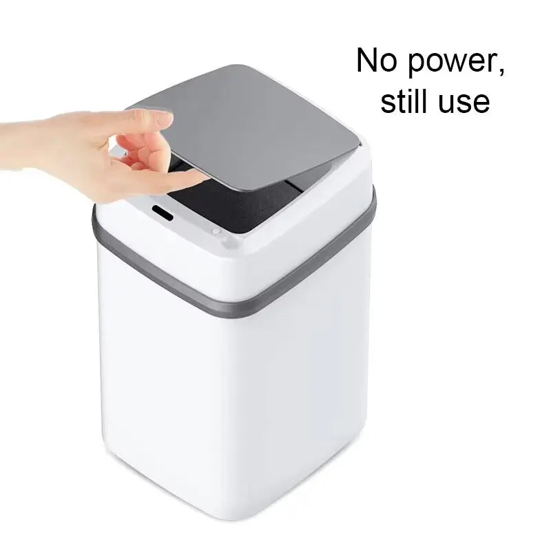 LivionixTech™ 13L Smart Touchless Trash Can – Waterproof, Motion Sensor Waste Bin for Bathroom, Kitchen & Office