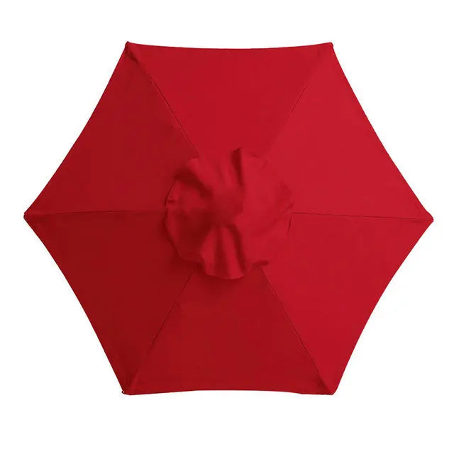 LivionixTech™ Replacement Patio Umbrella Canopy – Waterproof Polyester 6/8 Rib Sunshade Cover for Outdoor Use