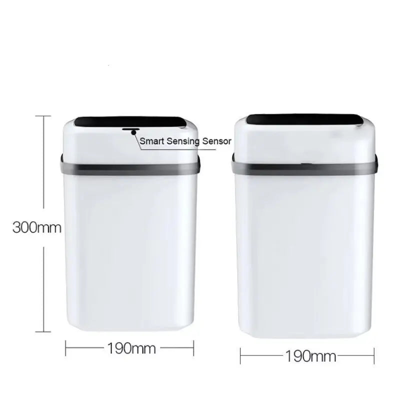 LivionixTech™ 13L Smart Touchless Trash Can – Waterproof, Motion Sensor Waste Bin for Bathroom, Kitchen & Office