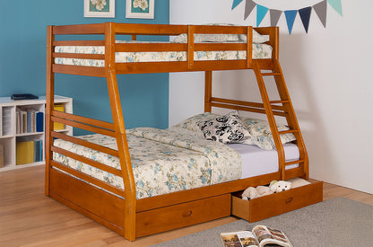 Wooden bunk bed affordable kids furniture toronto