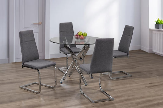 Affordable glass dining set Canada – modern home furniture