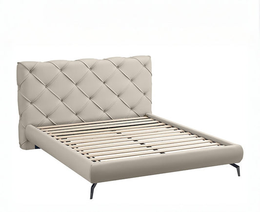 Diamond stitch bed Vaughan – inexpensive beds for modern homes
