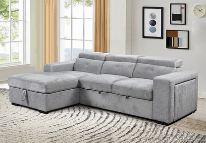 Gray sectional sofa - chaise sofa set for living room Toronto – affordable sofa grey