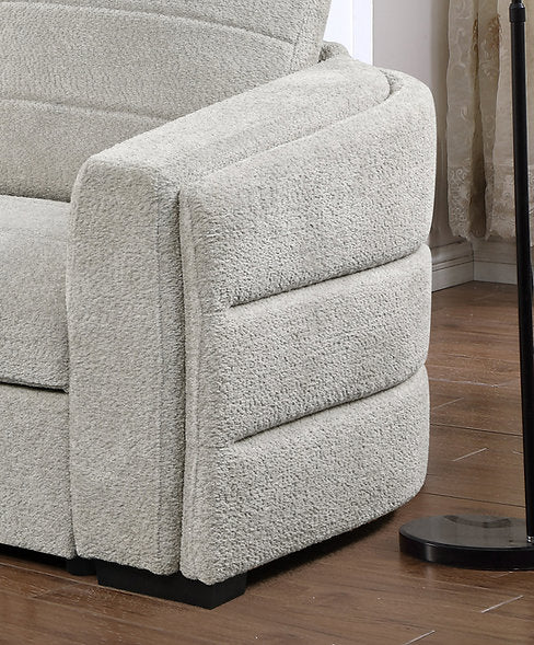 Modern Boucle Fabric Sofa Bed Sectional