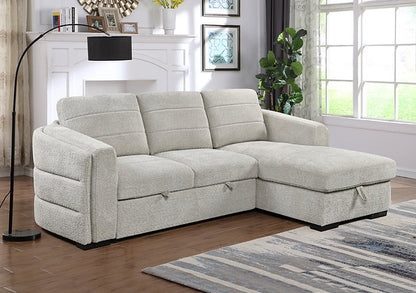 Light gray sectional sofa vaughan