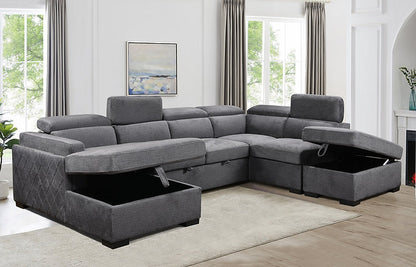 LHF sofa set for living room Toronto – affordable sofa grey