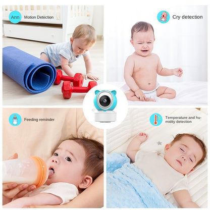 LivionixTech™ Dual-Use Baby Monitor with 5" Screen & 1080P Camera – Temperature Detection, Long-Range, Smartphone Support