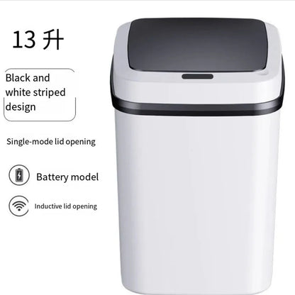 LivionixTech™ 13L Smart Touchless Trash Can – Waterproof, Motion Sensor Waste Bin for Bathroom, Kitchen & Office