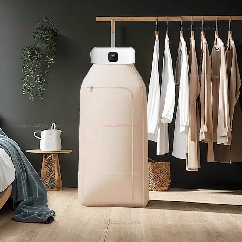 LivionixTech™ Mini Portable Electric Dryer – Foldable Travel Dryer with Timer & UV Sanitization | Ideal for Apartments, RVs & Small Spaces